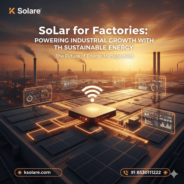 solar for factories